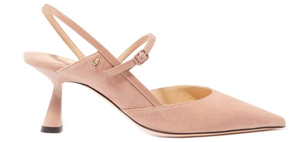 Ray 65 Slingback Pumps in Suede